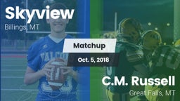 Matchup: Skyview  vs. C.M. Russell  2018