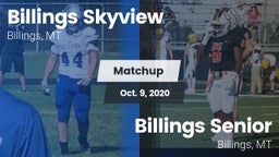 Matchup: Skyview  vs. Billings Senior  2020