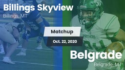 Matchup: Skyview  vs. Belgrade  2020