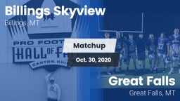 Matchup: Skyview  vs. Great Falls  2020