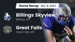 Recap: Billings Skyview  vs. Great Falls  2021