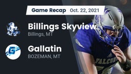 Recap: Billings Skyview  vs. Gallatin  2021