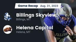 Recap: Billings Skyview  vs. Helena Capital  2023