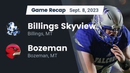 Recap: Billings Skyview  vs. Bozeman  2023