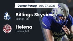 Recap: Billings Skyview  vs. Helena  2023