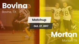 Matchup: Bovina  vs. Morton  2017