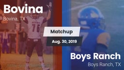 Matchup: Bovina  vs. Boys Ranch  2019