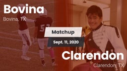 Matchup: Bovina  vs. Clarendon  2020
