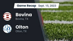 Recap: Bovina  vs. Olton  2023
