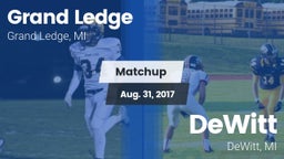 Matchup: Grand Ledge High vs. DeWitt  2017
