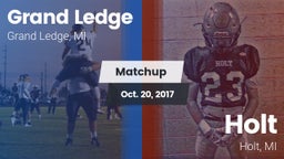 Matchup: Grand Ledge High vs. Holt  2017