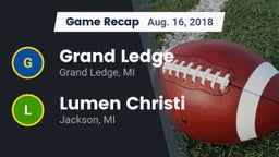 Recap: Grand Ledge  vs. Lumen Christi  2018