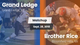 Matchup: Grand Ledge High vs. Brother Rice  2018