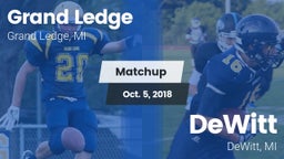 Matchup: Grand Ledge High vs. DeWitt  2018