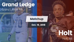Matchup: Grand Ledge High vs. Holt  2018