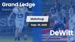 Matchup: Grand Ledge High vs. DeWitt  2020