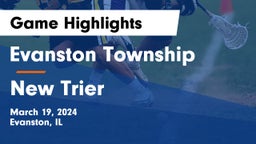 Evanston Township  vs New Trier  Game Highlights - March 19, 2024