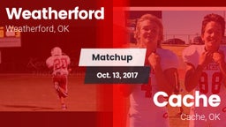 Matchup: Weatherford High vs. Cache  2017