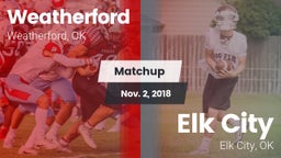Matchup: Weatherford High vs. Elk City  2018
