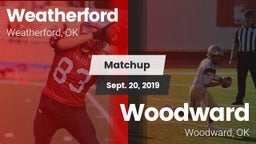 Matchup: Weatherford High vs. Woodward  2019