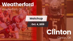 Matchup: Weatherford High vs. Clinton  2019