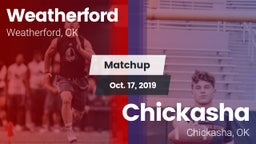 Matchup: Weatherford High vs. Chickasha  2019