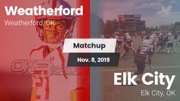 Matchup: Weatherford High vs. Elk City  2019