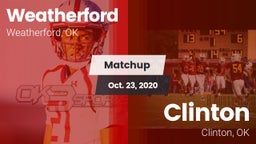 Matchup: Weatherford High vs. Clinton  2020