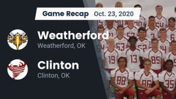 Recap: Weatherford  vs. Clinton  2020