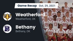 Recap: Weatherford  vs. Bethany  2021