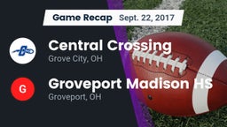 Recap: Central Crossing  vs. Groveport Madison HS 2017