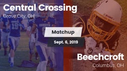 Matchup: Central Crossing vs. Beechcroft  2019