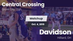 Matchup: Central Crossing vs. Davidson  2019