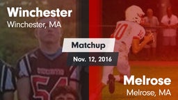Matchup: Winchester High vs. Melrose  2016