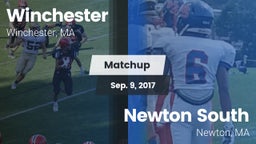 Matchup: Winchester High vs. Newton South  2017
