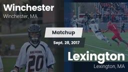 Matchup: Winchester High vs. Lexington  2017