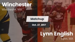 Matchup: Winchester High vs. Lynn English  2017