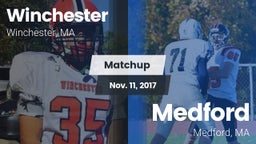 Matchup: Winchester High vs. Medford  2017