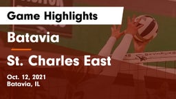 Batavia  vs St. Charles East  Game Highlights - Oct. 12, 2021