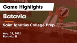 Batavia  vs Saint Ignatius College Prep Game Highlights - Aug. 26, 2022