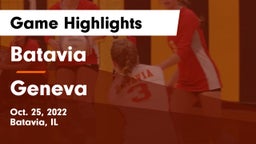 Batavia  vs Geneva Game Highlights - Oct. 25, 2022