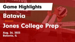 Batavia  vs Jones College Prep Game Highlights - Aug. 26, 2023