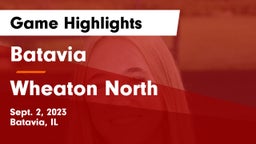 Batavia  vs Wheaton North Game Highlights - Sept. 2, 2023
