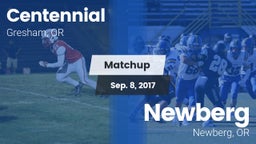 Matchup: Centennial High, OR vs. Newberg  2017