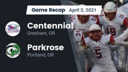 Recap: Centennial  vs. Parkrose  2021