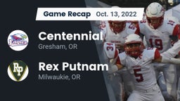 Recap: Centennial  vs. Rex Putnam  2022