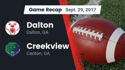 Recap: Dalton  vs. Creekview  2017