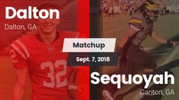 Matchup: Dalton  vs. Sequoyah  2018