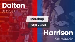 Matchup: Dalton  vs. Harrison  2018
