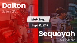 Matchup: Dalton  vs. Sequoyah  2019